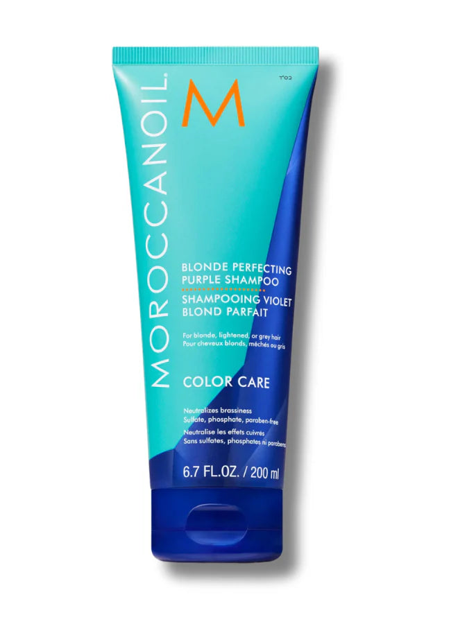 Moroccanoil Blonde Perfecting Purple Shampoo 6.7 oz (200 ml)