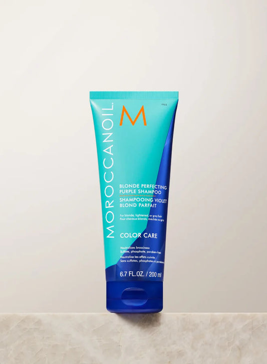شامپوی بنفش رنگ مو Moroccanoil Blonde Perfecting، 200 میلی لیتر (6.7 اونس)