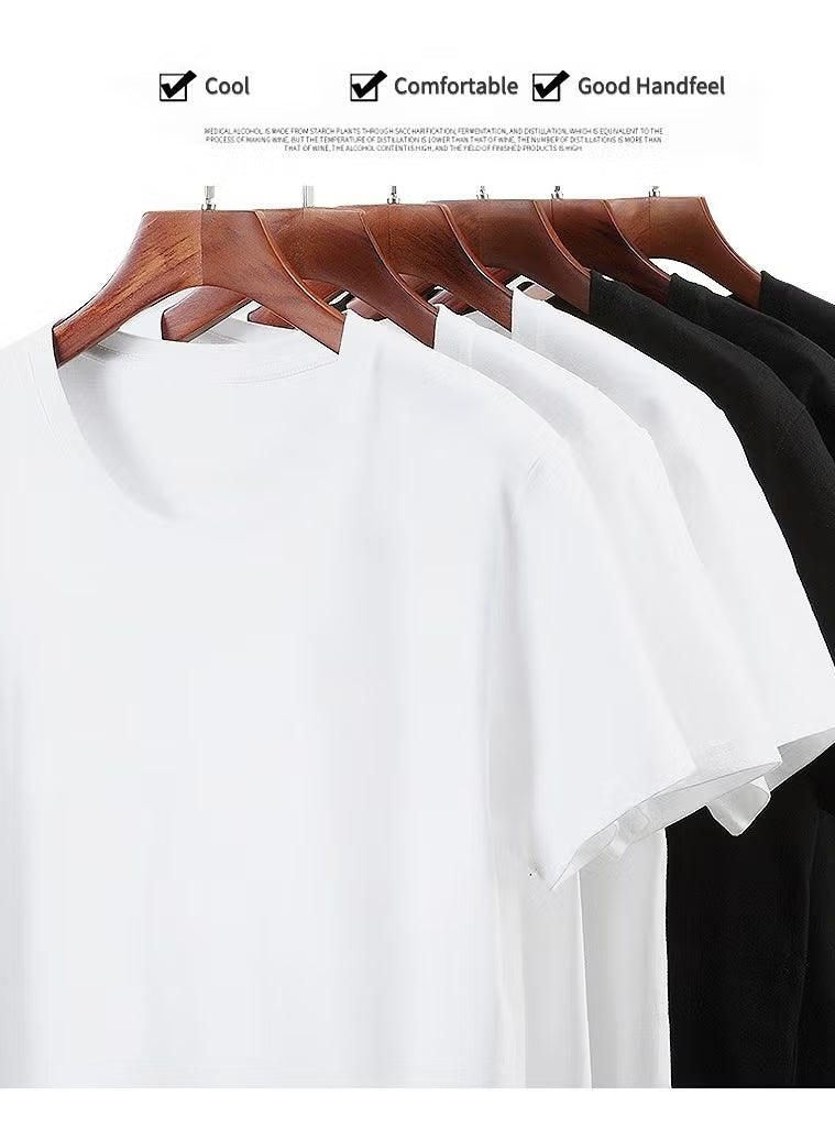 Creative Line Cross Printed Tee Topt Men Summer Large Size Short Sleeve O Neck T-Shirt