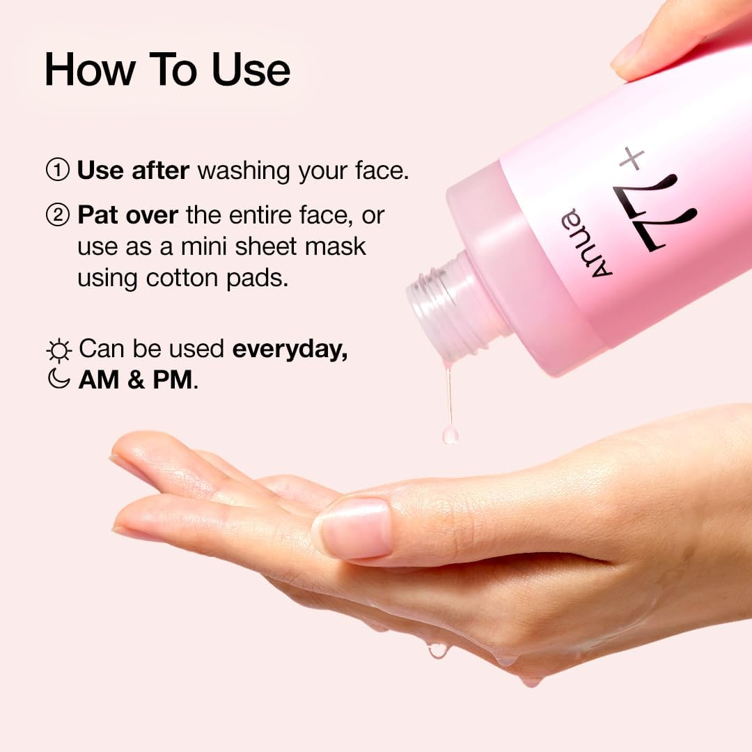 ANUA Peach 77 Niacin Essence Toner 250ml - ANUA