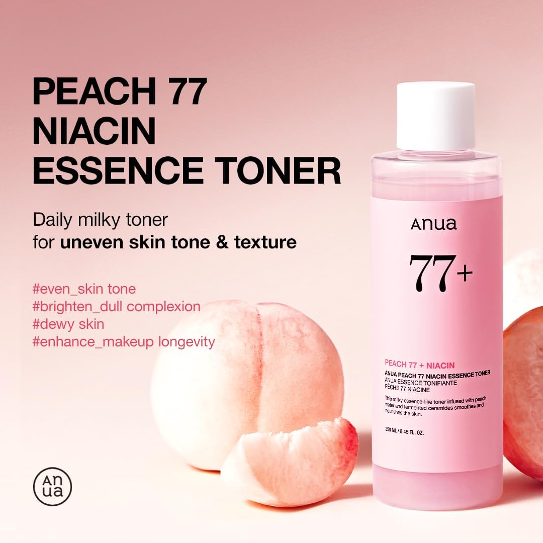 ANUA Peach 77 Niacin Essence Toner 250ml - ANUA