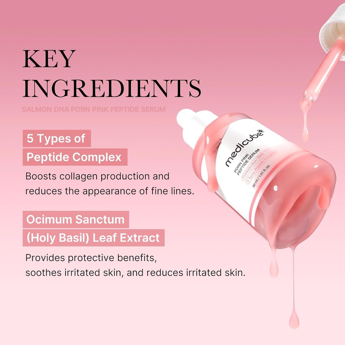 PDRN Pink Peptide Serum 30 ml - Medicube