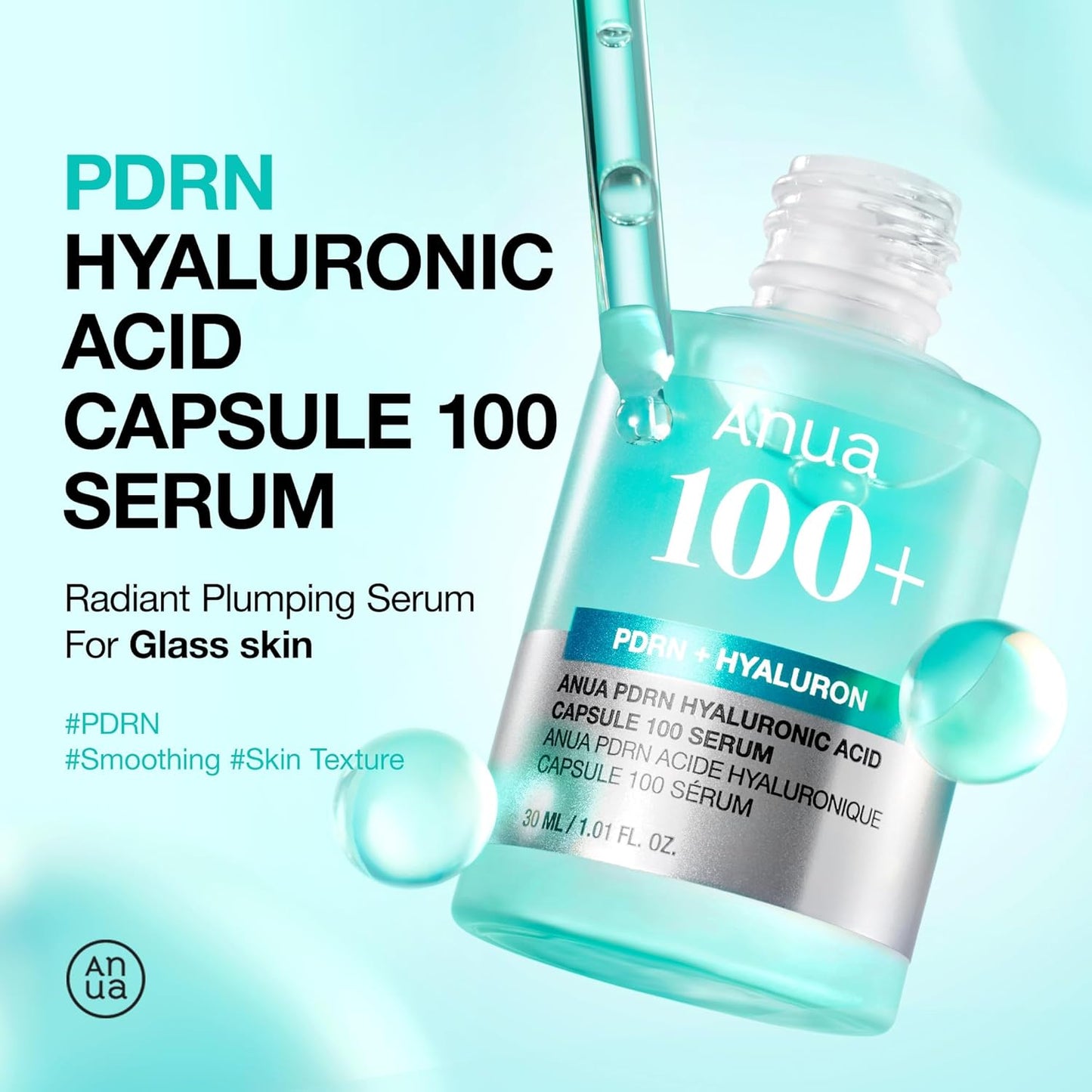 PDRN Hyaluronic Acid Capsule 100 Serum 30ml - ANUA