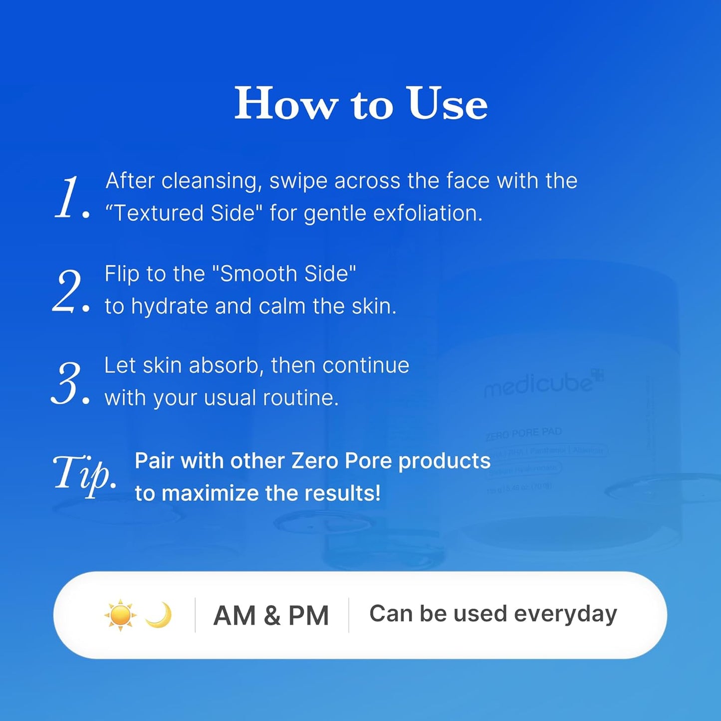 Zero Pore Pad 2.0 - Medicube