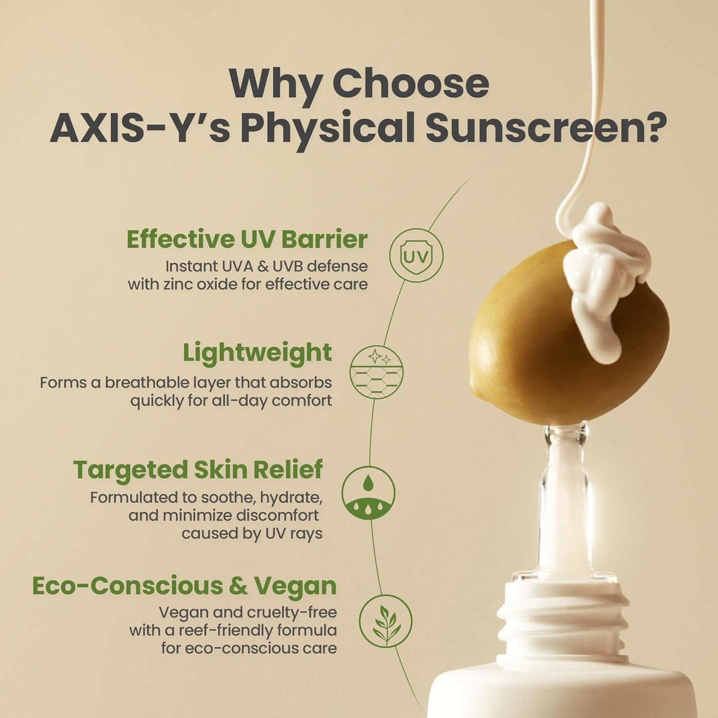 Complete No-Stress Physical Sunscreen (V3) 50ML - AXIS Y