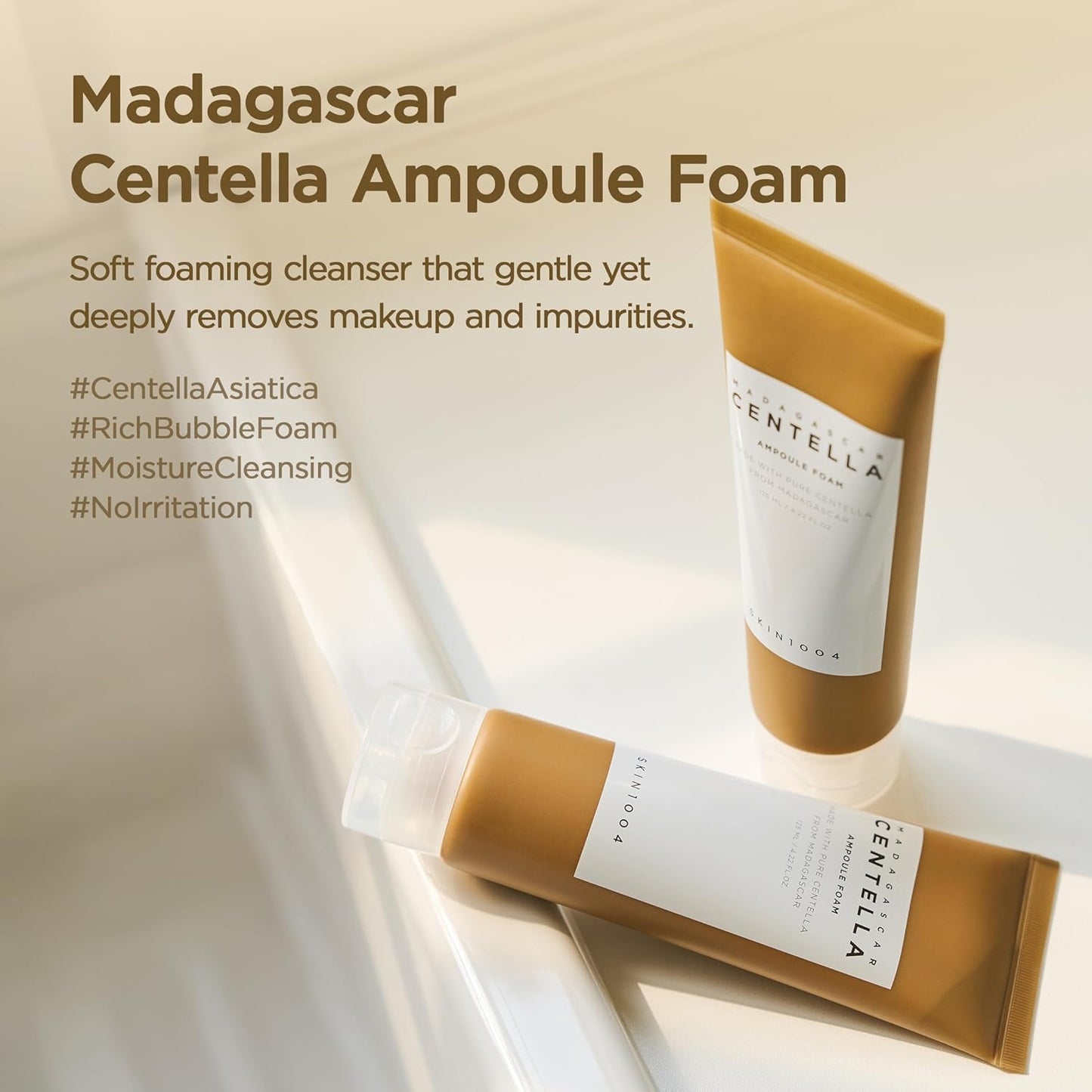 Madagascar Centella Ampoule Foam 125 ml - SKIN 1004