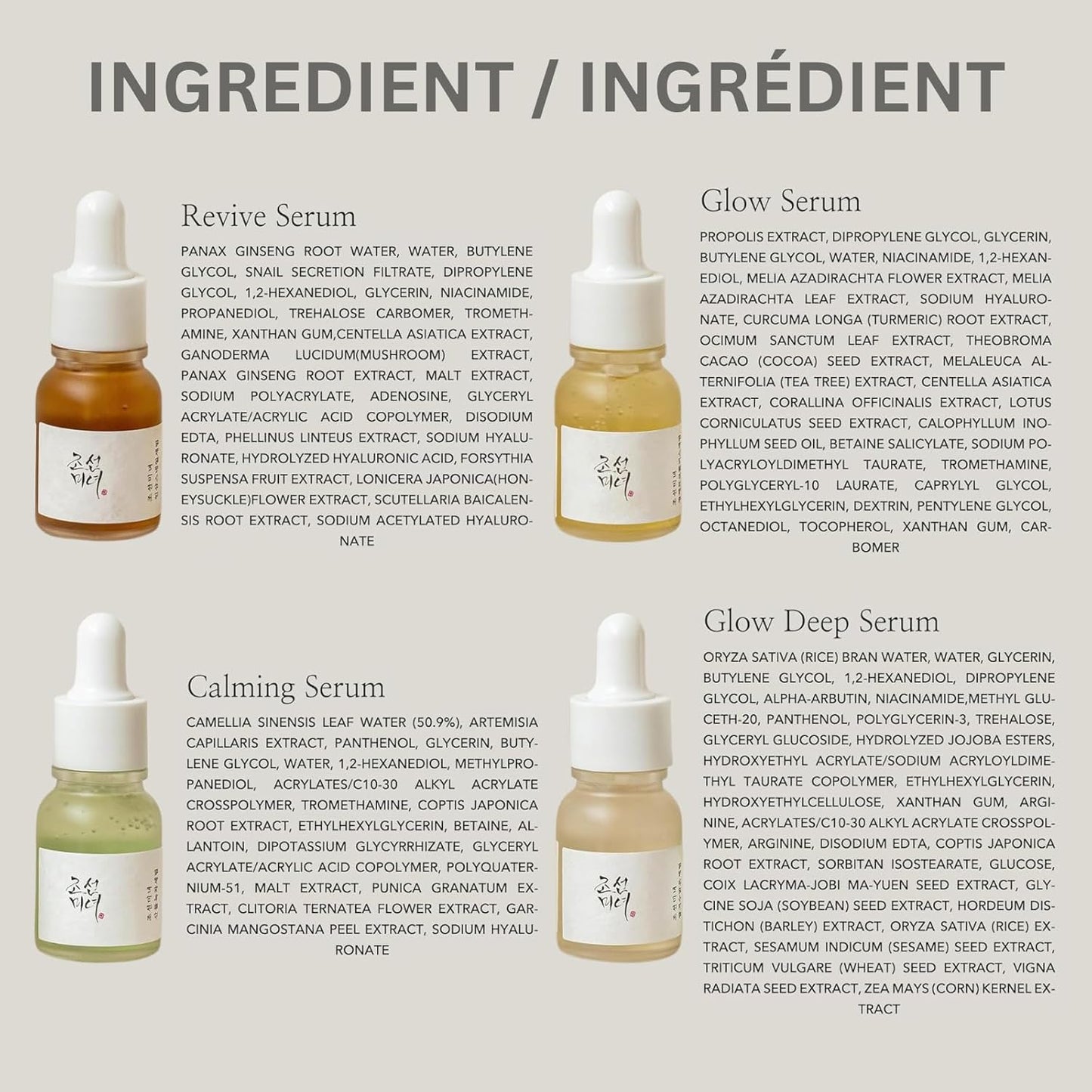 Hanbang Serum Discovery Kit 10ml - Beauty of Joseon