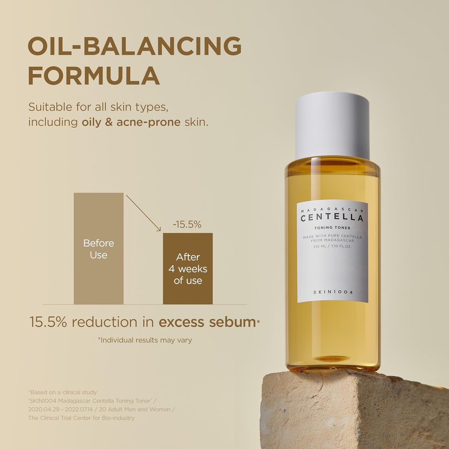 Madagascar Centella Toning Toner 210ml - SKIN1004