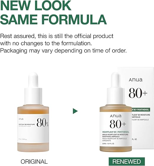 Heartleaf 80% Soothing Ampoule 30ML - ANUA