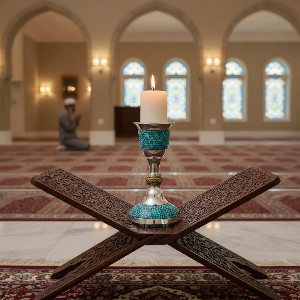 Silver Turquoise CandleStick S