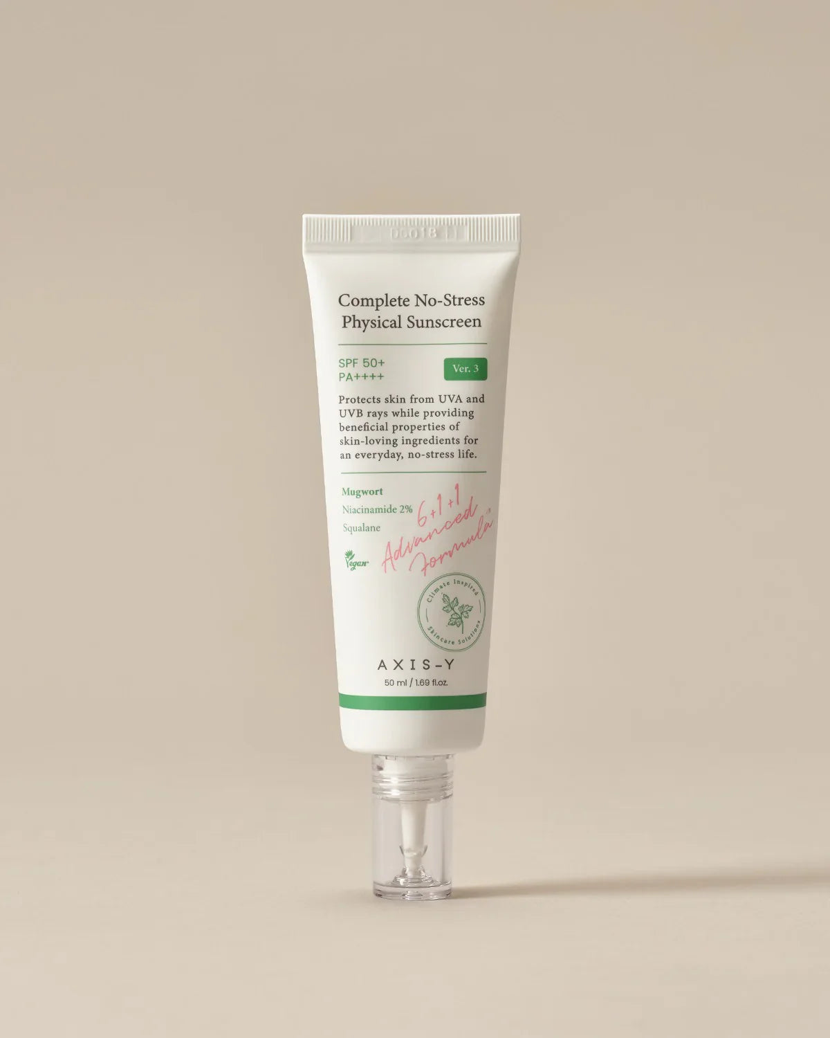Complete No-Stress Physical Sunscreen (V3) 50ML - AXIS Y