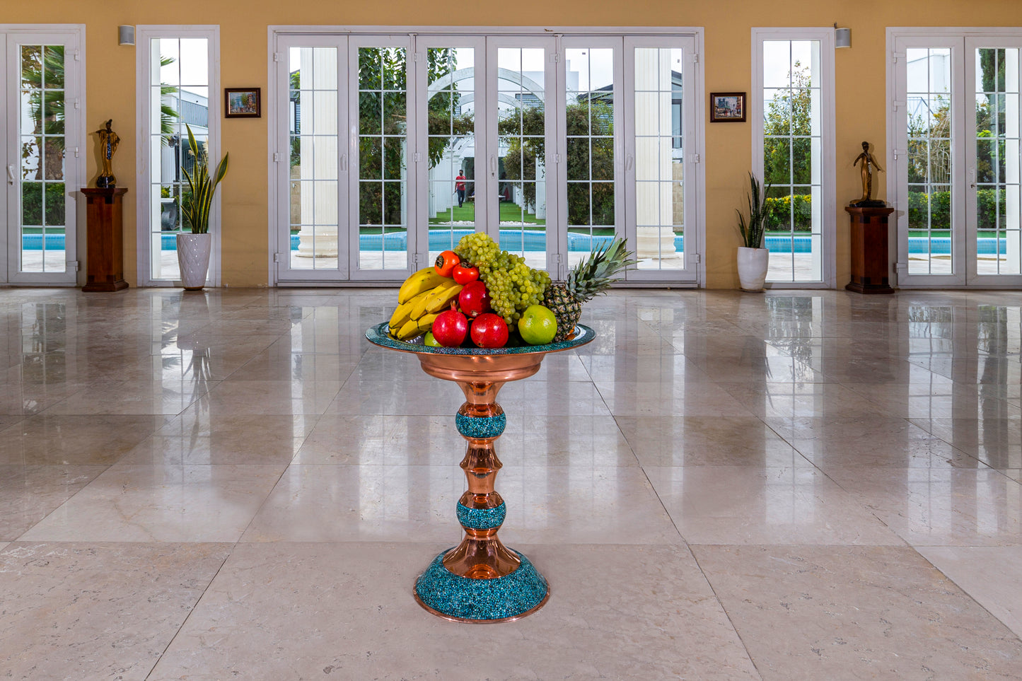 Super Turquoise Dessert Stand
