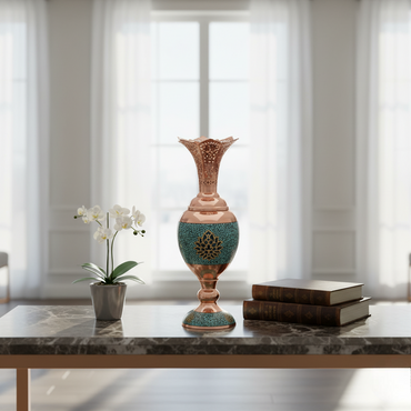Toranj Turquoise Hyacinth Vase 2