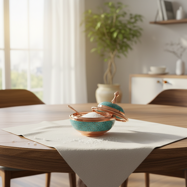 Turquoise Saljughi Sugar Bowl L