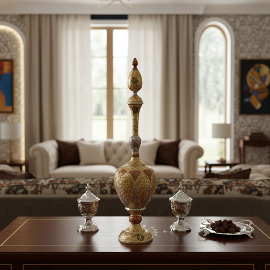 Royal-Style Decanter Full Khatam L