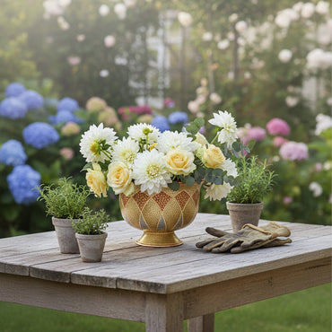 Tulip Bowl – Knot Design Full Khatam L