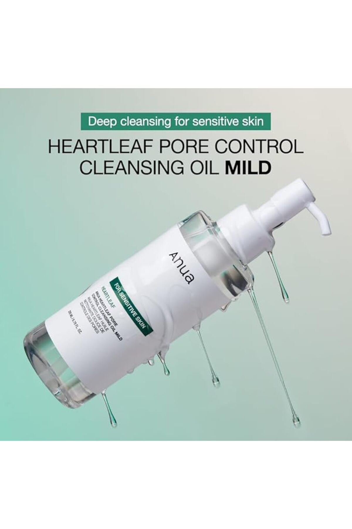 Heartleaf Pore Control Cleansing Oil Mild 200ml - ANUA