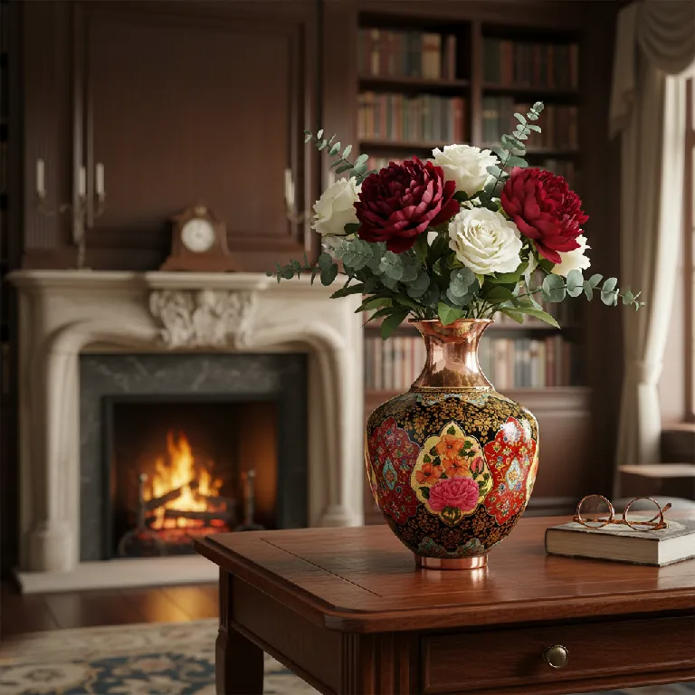 Balloon vase 25 gold leaf VIP