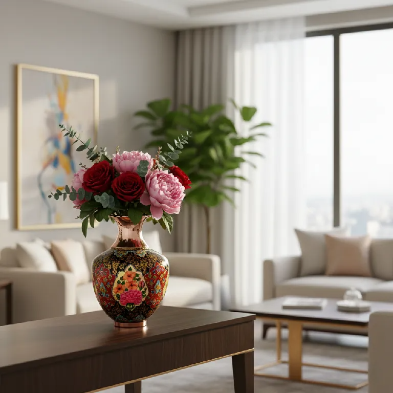 Balloon vase 25 gold leaf VIP
