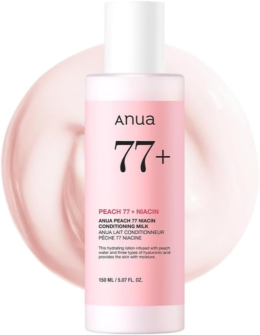 Peach 77 Niacin Conditioning Milk 150ml - ANUA