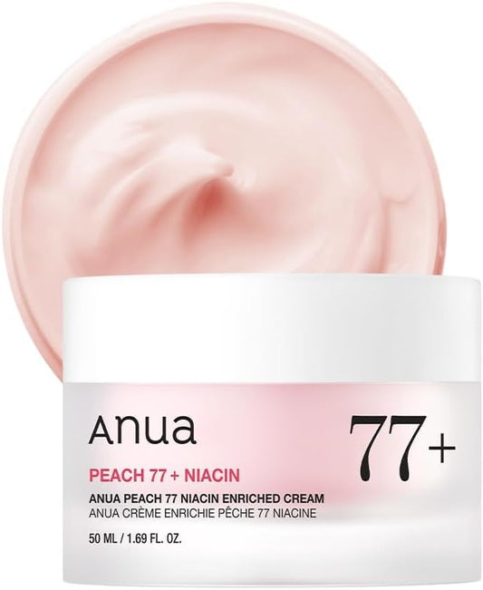 Peach 77 Niacin Enriched Cream 50ml - ANUA