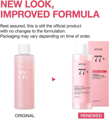 ANUA Peach 77 Niacin Essence Toner 250ml - ANUA