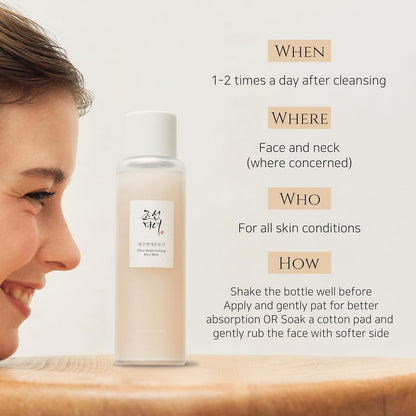 Glow Replenishing Rice Milk 150ml - Beauty of Joseon