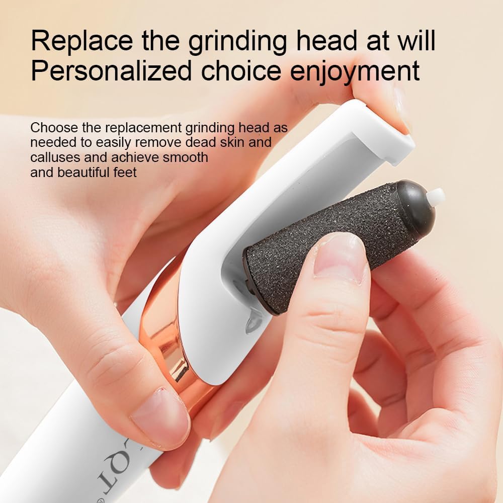 Electronic Tool File and Healing Tissue Remover Electric Foot Grinder Pink