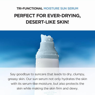 Madagascar Centella Hyalu-Cica Water-Fit Sun Serum 50ml - SKIN1004