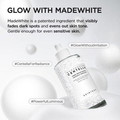 Madagascar Centella Tone Brightening Capsule Ampoule 50 ml - SKIN 1004
