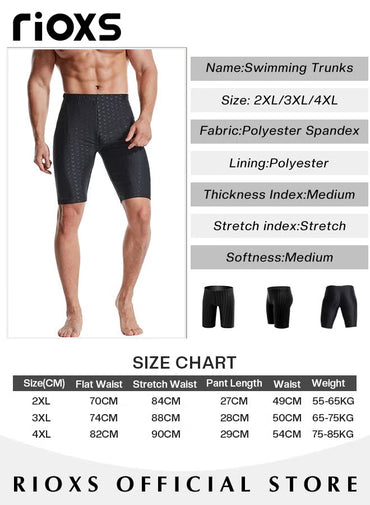 Mens Swimwear Set with Adjustable Anti Fog Swimming Goggles Swim Cap Nose Clip Ear Plugs and Storage Bag