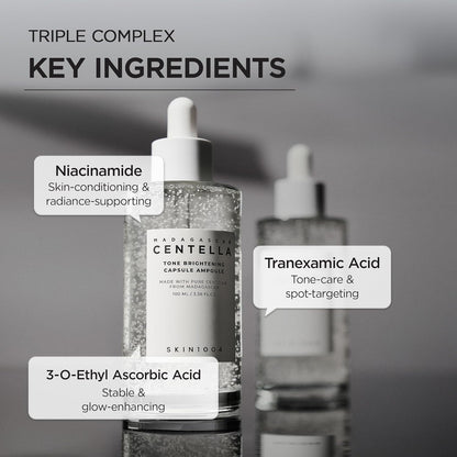 Madagascar Centella Tone Brightening Capsule Ampoule 50 ml - SKIN 1004