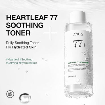 Heartleaf 77% Soothing Toner 250 ml - Anua