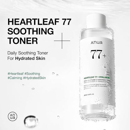 Heartleaf 77% Soothing Toner 250 ml - Anua