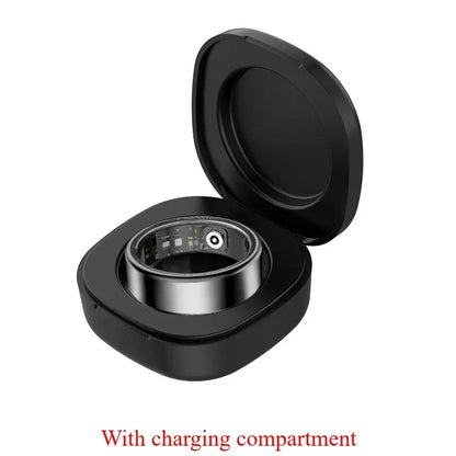 “Smart Ring Fitness Tracker – Heart Rate, SpO₂, Sleep & Step Monitor | Waterproof Multi-Sport Mode”