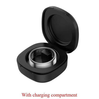 “Smart Ring Fitness Tracker – Heart Rate, SpO₂, Sleep & Step Monitor | Waterproof Multi-Sport Mode”