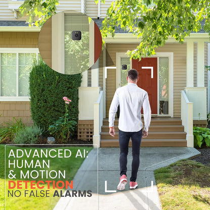 HEIYOUCAM Window Camera - Replaces Outdoor Cameras | 2.4/5GHz Wi-Fi | 3MP Resolution | Full-Color Night Vision Through Window |