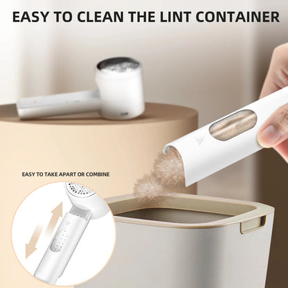 Lint Remover Electric Digital Hair Ball Trimmer Wireless Electric High-speed Household Ball Remover Six Leaf Steel Knife